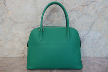 Load image into Gallery viewer, HERMES/BOLIDE 27 Epsom leather Vert vertigo Z Engraving Shoulder bag 700120127