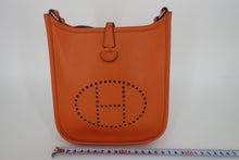 將圖片載入圖庫檢視器 HERMES/エルメス エブリンTPM トリヨンクレマンス オレンジ □H刻印 ショルダーバッグ 800100105