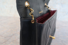 將圖片載入圖庫檢視器 CHANEL/シャネル ダイアナマトラッセチェーンショルダーバッグ ラムスキン ブラック/ゴールド金具 ショルダーバッグ 800010117