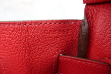 Load image into Gallery viewer, HERMES BIRKIN 30 Epsom leather Rouge casaque C Engraving Hand bag 700040006