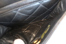 Load image into Gallery viewer, CHANEL Matelasse Chain back pack Lambskin Black/Gold hadware Back pack 700080134