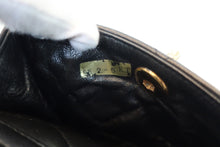 Load image into Gallery viewer, CHANEL Matelasse Chain back pack Lambskin Black/Gold hadware Back pack 700080134