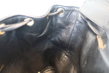 Load image into Gallery viewer, CHANEL Matelasse Chain back pack Lambskin Black/Gold hadware Back pack 700080134