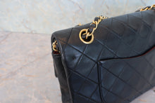 將圖片載入圖庫檢視器 CHANEL/シャネル マトラッセWフラップWチェーンショルダーバッグ ラムスキン ブラック/ゴールド金具 ショルダーバッグ 800090028