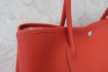 画像をギャラリービューアに読み込む, HERMES/エルメス ガーデンパーティPM ネゴンダ サンギーヌ □Q刻印 トートバッグ 800060012