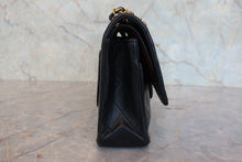 將圖片載入圖庫檢視器 CHANEL/シャネル マトラッセWフラップWチェーンショルダーバッグ ラムスキン ブラック/ゴールド金具 ショルダーバッグ 800090028