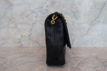 Load image into Gallery viewer, CHANEL Big CC mark chain shoulder bag Lambskin Black/Gold hadware Shoulder bag 700080165