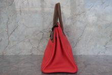 画像をギャラリービューアに読み込む, HERMES/エルメス バーキン30 カザック トリヨンクレマンス/ヴォースイフト エトゥープ/アルジル/ローズジャイプール/マットシルバー金具 □P刻印 ハンドバッグ 700110022