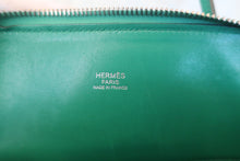 Load image into Gallery viewer, HERMES/BOLIDE 27 Epsom leather Vert vertigo Z Engraving Shoulder bag 700120127