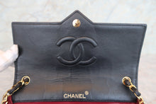 Load image into Gallery viewer, CHANEL Big CC mark chain shoulder bag Lambskin Black/Gold hadware Shoulder bag 700080165