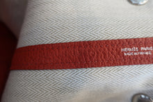 画像をギャラリービューアに読み込む, HERMES/エルメス ガーデンパーティPM ネゴンダ サンギーヌ □Q刻印 トートバッグ 800060012