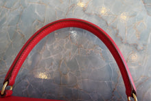 Load image into Gallery viewer, HERMES  KELLY 35 Gulliver leather Vermillon 〇Z Engraving Shoulder bag 700090182