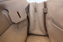 画像をギャラリービューアに読み込む, HERMES/エルメス バーキン30 カザック トリヨンクレマンス/ヴォースイフト エトゥープ/アルジル/ローズジャイプール/マットシルバー金具 □P刻印 ハンドバッグ 700110022