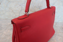 画像をギャラリービューアに読み込む, HERMES/エルメス ケリー32 トゴ ルージュガランス □M刻印 ショルダーバッグ 700110023