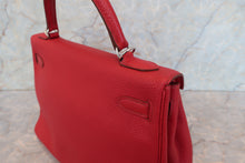 画像をギャラリービューアに読み込む, HERMES/エルメス ケリー32 トゴ ルージュガランス □M刻印 ショルダーバッグ 700110023