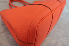 將圖片載入圖庫檢視器 HERMES/エルメス ガーデンパーティTPM カントリー オレンジポピー X刻印 トートバッグ 800070070