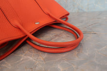 將圖片載入圖庫檢視器 HERMES/エルメス ガーデンパーティTPM カントリー オレンジポピー X刻印 トートバッグ 800070070