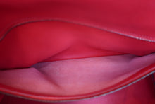 Load image into Gallery viewer, HERMES  KELLY 35 Gulliver leather Vermillon 〇Z Engraving Shoulder bag 700090182