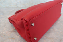 画像をギャラリービューアに読み込む, HERMES/エルメス ケリー32 トゴ ルージュガランス □M刻印 ショルダーバッグ 700110023