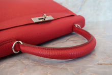 画像をギャラリービューアに読み込む, HERMES/エルメス ケリー32 トゴ ルージュガランス □M刻印 ショルダーバッグ 700110023