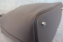 Load image into Gallery viewer, HERMES PICOTIN LOCK MM Clemence leather Etain A Engraving Hand bag 418000
