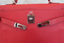 画像をギャラリービューアに読み込む, HERMES/エルメス ケリー32 トゴ ルージュガランス □M刻印 ショルダーバッグ 700110023