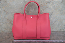 將圖片載入圖庫檢視器 HERMES/エルメス ガーデンパーティTPM ヴォーエプソン ローズアザレ A刻印 トートバッグ 700090219