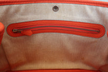 將圖片載入圖庫檢視器 HERMES/エルメス ガーデンパーティTPM カントリー オレンジポピー X刻印 トートバッグ 800070070