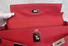 画像をギャラリービューアに読み込む, HERMES/エルメス ケリー32 トゴ ルージュガランス □M刻印 ショルダーバッグ 700110023