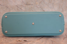 将图片加载到图库查看器,HERMES/BOLIDE 27 Swift leather Blue atoll X刻印 Shoulder bag 800040048