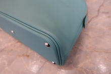 将图片加载到图库查看器,HERMES/BOLIDE 27 Swift leather Blue atoll X刻印 Shoulder bag 800040048