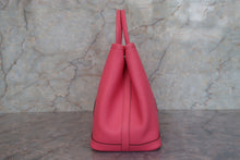 將圖片載入圖庫檢視器 HERMES/エルメス ガーデンパーティTPM ヴォーエプソン ローズアザレ A刻印 トートバッグ 700090219