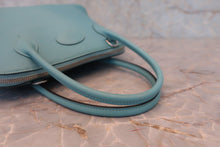 将图片加载到图库查看器,HERMES/BOLIDE 27 Swift leather Blue atoll X刻印 Shoulder bag 800040048
