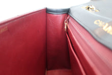 Load image into Gallery viewer, CHANEL 2.55 Matelasse chain shoulder bag Lambskin Black/Gold hadware Shoulder bag 700080153