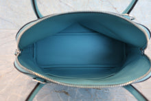 将图片加载到图库查看器,HERMES/BOLIDE 27 Swift leather Blue atoll X刻印 Shoulder bag 800040048