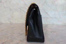 將圖片載入圖庫檢視器 CHANEL/シャネル マトラッセWフラップチェーンショルダーバッグ ラムスキン ブラック/ゴールド金具 ショルダーバッグ 800080137