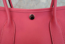 將圖片載入圖庫檢視器 HERMES/エルメス ガーデンパーティTPM ヴォーエプソン ローズアザレ A刻印 トートバッグ 700090219