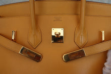 将图片加载到图库查看器,HERMES BIRKIN 35 Graine Couchevel leather Jaune □D刻印 Hand bag 800070068