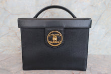 Load image into Gallery viewer, CHANEL CC mark 2WAY Vanity Caviar skin Black/Gold hadware Vanity 700080166