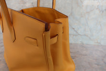 将图片加载到图库查看器,HERMES BIRKIN 35 Graine Couchevel leather Jaune □D刻印 Hand bag 800070068