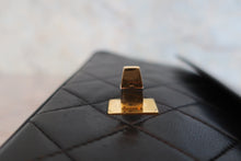 將圖片載入圖庫檢視器 CHANEL/シャネル マトラッセWフラップチェーンショルダーバッグ ラムスキン ブラック/ゴールド金具 ショルダーバッグ 800080137