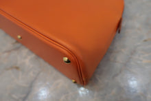 画像をギャラリービューアに読み込む, HERMES/エルメス ボリード27 ヴォーガリバー オレンジ 〇X刻印 ショルダーバッグ 800030091