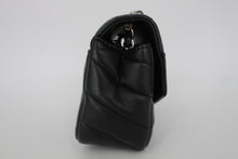 將圖片載入圖庫檢視器 CHANEL/シャネル Vステッチチェーンショルダーバッグ キャビアスキン ブラック/シルバー金具 ショルダーバッグ 800100084