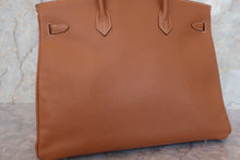 画像をギャラリービューアに読み込む, HERMES/エルメス バーキン40 クシュベル ゴールド □B刻印 ハンドバッグ 700110030