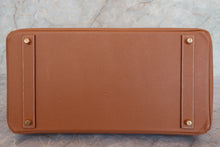 画像をギャラリービューアに読み込む, HERMES/エルメス バーキン40 クシュベル ゴールド □B刻印 ハンドバッグ 700110030
