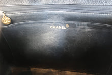 画像をギャラリービューアに読み込む, CHANEL/シャネル バイアスステッチチェーンショルダーバッグ キャビアスキン ブラック/ゴールド金具 ショルダーバッグ 800010123