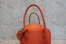 画像をギャラリービューアに読み込む, HERMES/エルメス リンディ34 エバーカラー オレンジ □Q刻印 ショルダーバッグ 600100188
