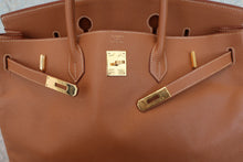 画像をギャラリービューアに読み込む, HERMES/エルメス バーキン40 クシュベル ゴールド □B刻印 ハンドバッグ 700110030