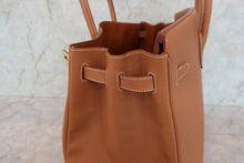 画像をギャラリービューアに読み込む, HERMES/エルメス バーキン40 クシュベル ゴールド □B刻印 ハンドバッグ 700110030