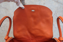 画像をギャラリービューアに読み込む, HERMES/エルメス リンディ34 エバーカラー オレンジ □Q刻印 ショルダーバッグ 600100188